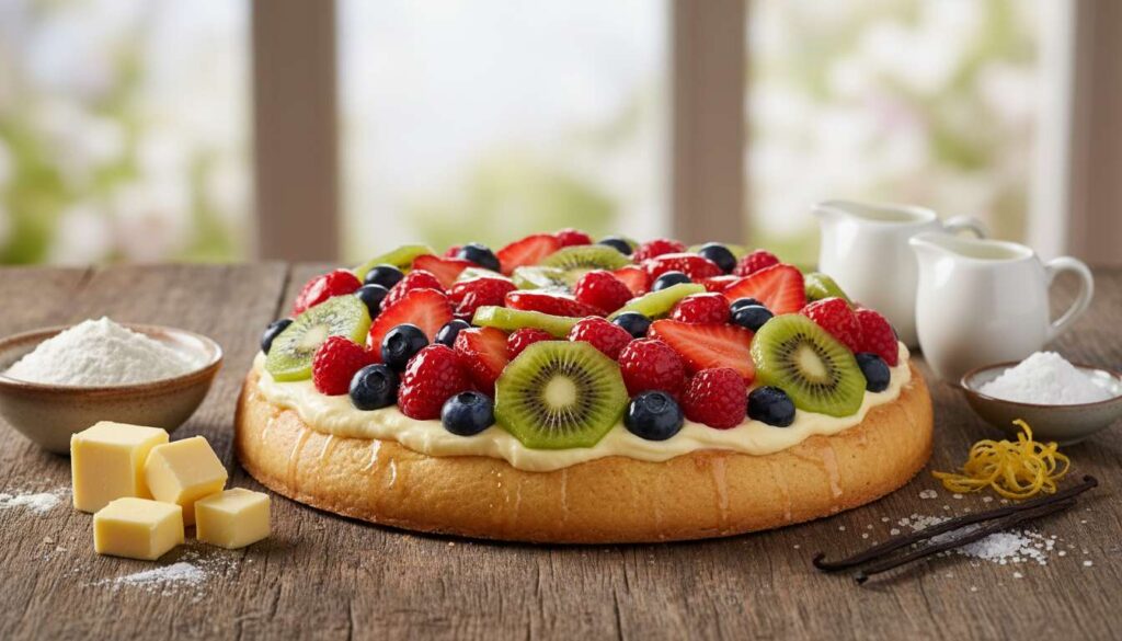 Crostata di frutta fresca con crema diplomatica: il dolce di primavera bello come in pasticceria