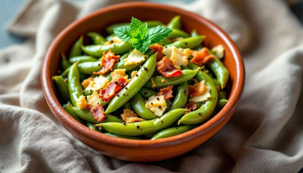 Fave fresche, pecorino romano DOP e guanciale croccante: l'antipasto del 25 aprile pronto in 10 minuti