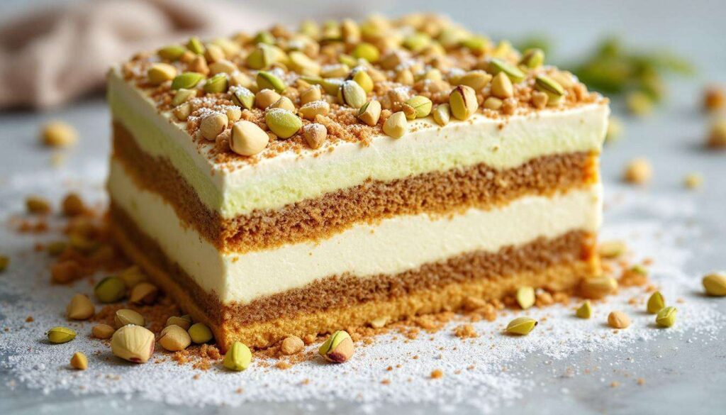 Tiramisu al pistacchio di Bronte senza cottura: la ricetta che stanno cercando tutti dopo Pasqua