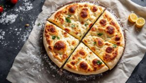 Focaccia barese alta e croccante con pomodorini e olive Celline: Antonino Cannavacciuolo rivela il suo metodo