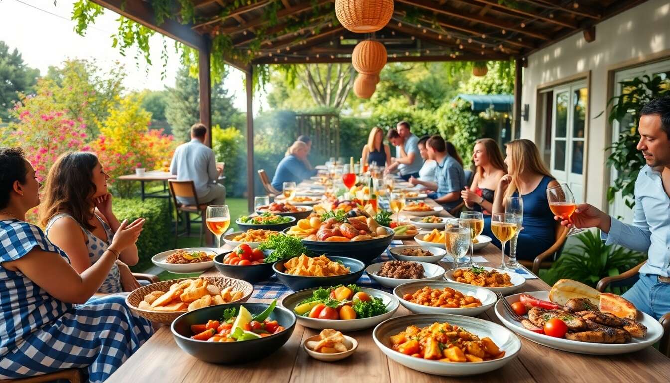 Le plat principal : un barbecue à l'italienne Le plat principal : un barbecue à l'italienne