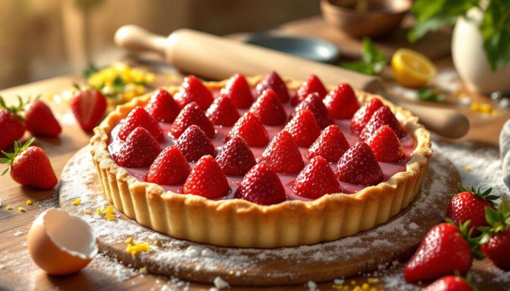 Crostata di fragole fresche con crema pasticcera di Iginio Massari: il dolce di primavera perfetto per il 25 aprile