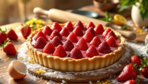 Crostata di fragole fresche con crema pasticcera di Iginio Massari: il dolce di primavera perfetto per il 25 aprile
