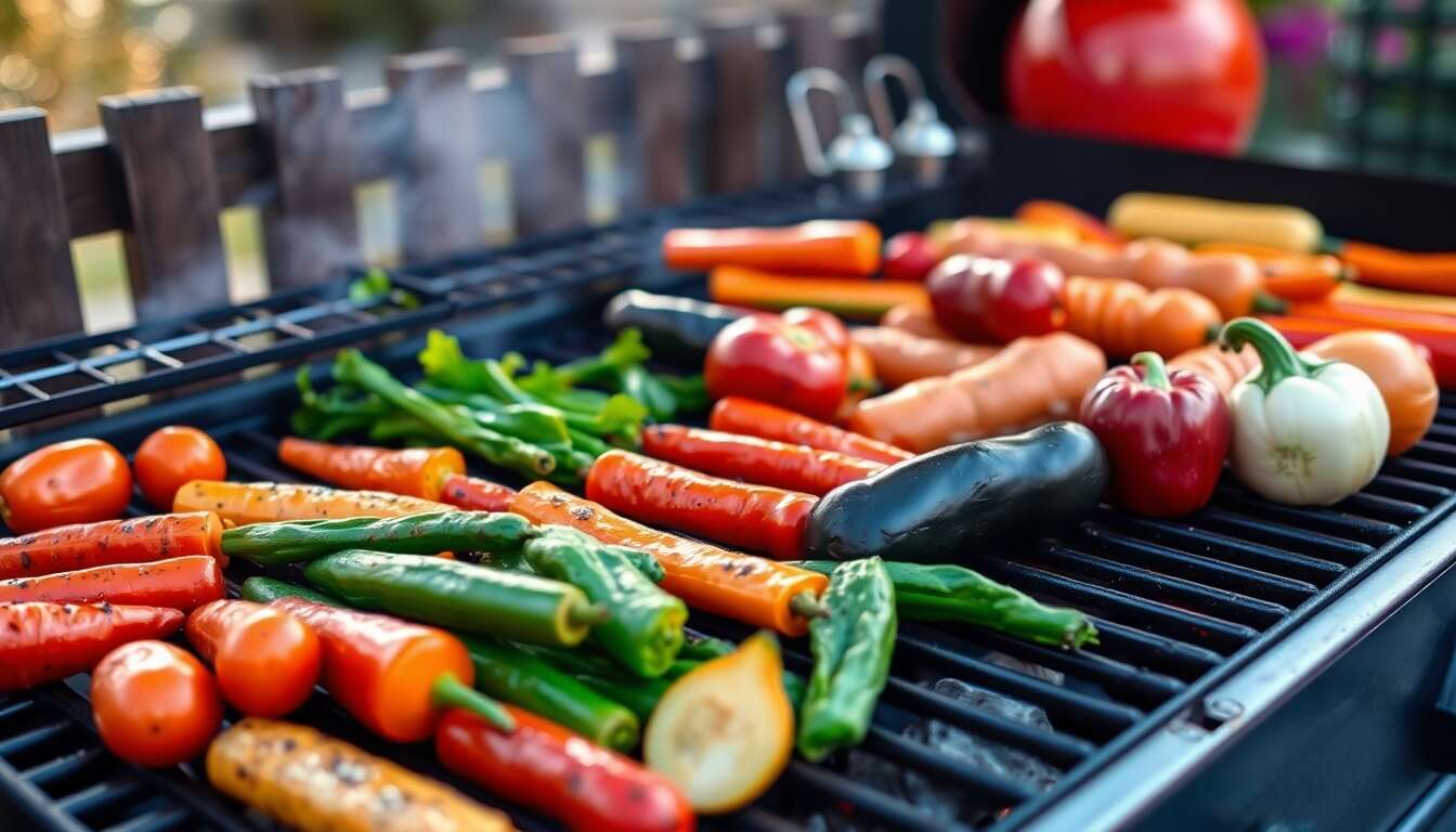 Accompagnements grillés : légumes de saison abordables