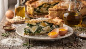 Torta Pasqualina genovese senza sfoglia, la versione veloce di Benedetta Rossi pronta in 40 minuti