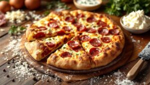 Torta rustica napoletana con ricotta e salame per il 25 aprile: si taglia a fette e si porta ovunque