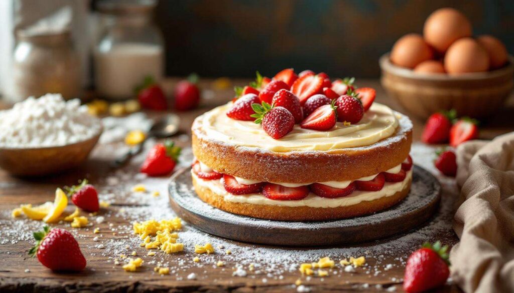 Torta di fragole e ricotta senza burro: il dolce primaverile di Sal De Riso pronto in 40 minuti