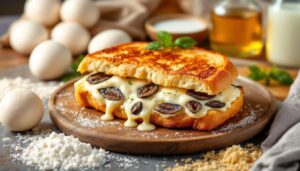 Mozzarella in carrozza napoletana ripiena di alici: Cannavacciuolo rivela il segreto della panatura croccante