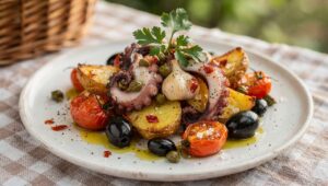 Polpo alla luciana con patate: la ricetta napoletana di Cannavacciuolo perfetta servita fredda al picnic