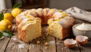 Ciambellone soffice allo yogurt e limoni di Sorrento: senza burro, perfetto per la colazione di tutta la settimana