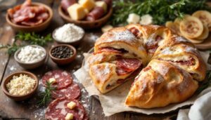 Tortano napoletano con salame e provolone, il pane farcito che si porta al picnic del 25 aprile