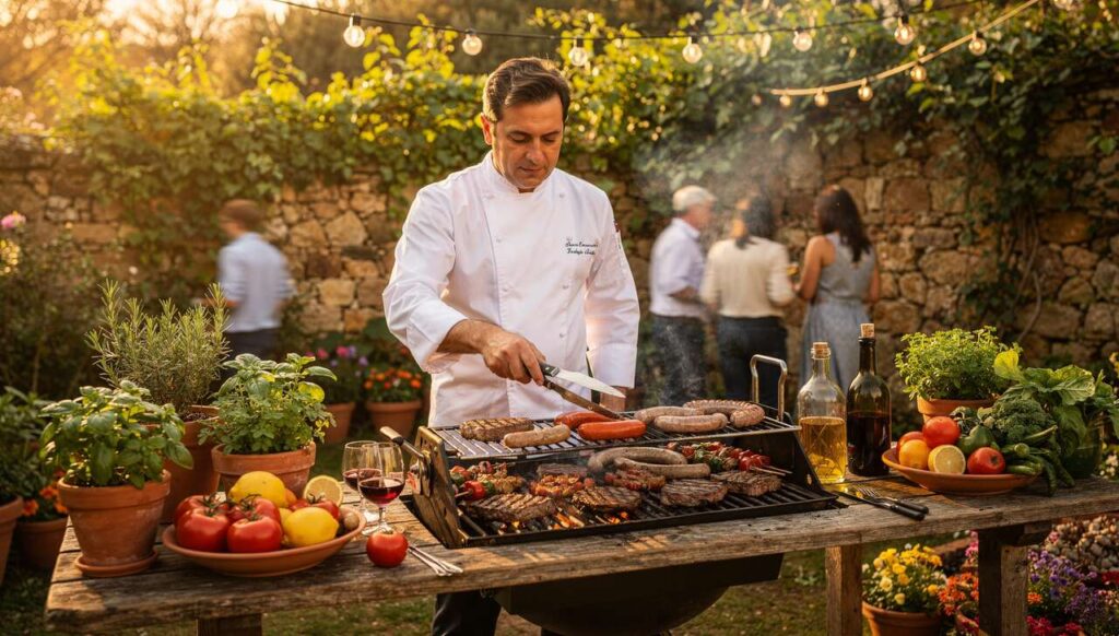 Cannavacciuolo: i 4 errori che rovinano la grigliata di carne del 25 aprile in giardino