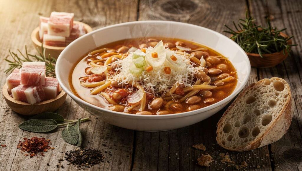 Pasta e fagioli alla veneta di Cannavacciuolo: il piatto della tradizione che riscalda le sere d’aprile