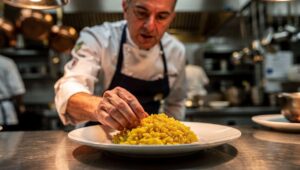 Massimo Bottura: perché il risotto alla milanese va mantecato con burro di malga del Trentino